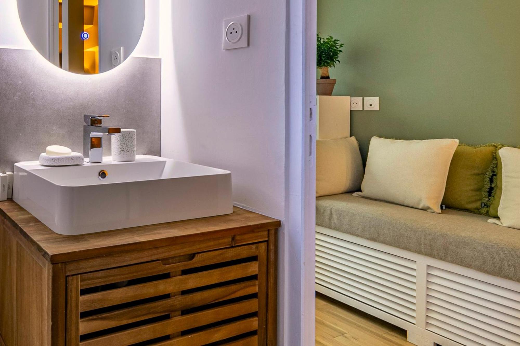Apartamento Design And Quiet On Wooded Courtyard !
